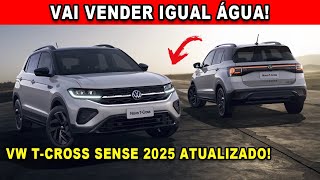 🚨TCROSS SENSE 2025 RENOVADO E COM ÓTIMO CUSTOBENEFÍCIO [upl. by Blanchard]