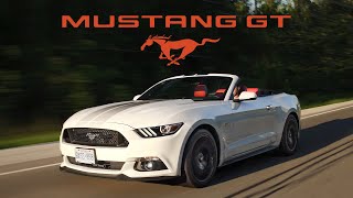 2017 Ford Mustang GT Convertible Review  Ultimate Cruiser [upl. by Eidde595]