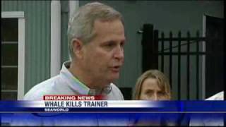 SeaWorld Trainer Killed By Whale [upl. by Thorner]