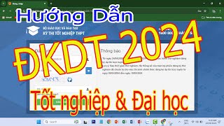 Hướng dẫn Đăng Ký Dự Thi Tốt Nghiệp THPT 2024 online trên máy tính [upl. by Adiana]