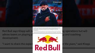 KLOPP BECOMES RED BULL GLOBAL SOCCER CHIEF rebull jurgenklopp [upl. by Relda]