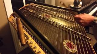 CAROL OF THE BELLS on hammered dulcimer [upl. by Htebirol]