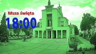 1001 g1800 Msza święta na żywo  NIEPOKALANÓW [upl. by Nerrol]