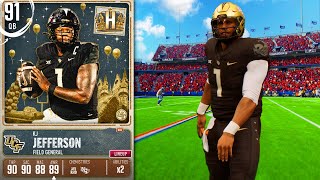 90 KJ Jefferson is an ELITE QB in College Football 25 [upl. by Cy]