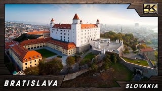 Bratislava ● Slovakia 🇸🇰 【4K】 Aerial Cinematic Drone 2024 [upl. by Pedroza]