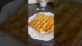 Cheese waffles 🧇 shotrs asmr food [upl. by Elma]