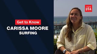 Get to know the firstever Olympic gold medalist in womens surfing Carissa Moore [upl. by Slack]