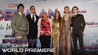 SPIDERMAN NO WAY HOME  World Premiere [upl. by Tanner]