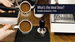 Whats the ideal dose for espresso [upl. by Dorlisa]