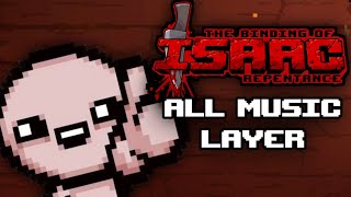 The Binding Of Isaac Repentance  All Music Layers [upl. by Cristobal380]