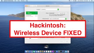 How to FIX Wireless Device Atheros on Hackintosh Catalina [upl. by Dole]