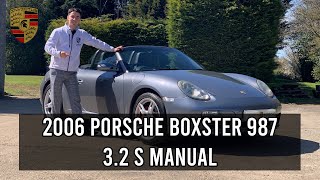 REVIEW 2006 PORSCHE BOXSTER 987 32S MANUAL [upl. by Alekal]