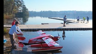 1st Annual Aiken Radio Control Society Float Fly Hosted by Aiken County Parks by TadaYada [upl. by Nickolas]