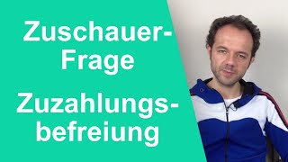 Zuschauer Frage  Zuzahlungsbefreiung und Pflegebox Idee [upl. by Nrobyalc508]