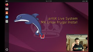 MX Frugal Install thanks to the antiX live system [upl. by Mosley]