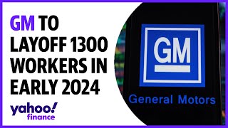 GM to layoff 1300 workers at Michigan plant in early 2024 [upl. by Damara288]