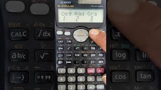 How to set values after decimal places in fx991MS  calculator tricks and method [upl. by Mesics]