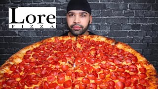 ASMR 24quot PEPPERONI amp CHEESE PIZZA MUKBANG [upl. by Lateehs]