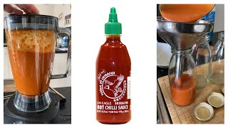 Homemade Sriracha Sauce [upl. by Drofiar]