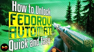 Battlefield 1How to Unlock Fedorov Avtomat  DLC Weapon Unlock Guide Quick Unlock Tips and Tricks [upl. by Elonore]