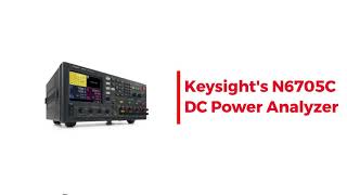 Introducing Keysight’s N6705C DC Power Analyzer [upl. by Felicio106]