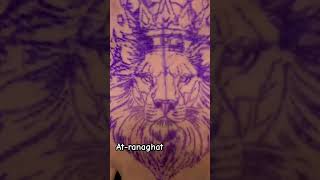 Lion tattoo design [upl. by Fianna]