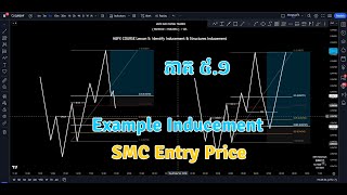 MSFX  51 Example Inducement SMC Entry Price  SMC KHMER TRADER [upl. by Uticas439]