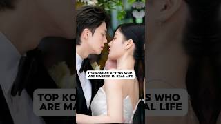 Top Korean Actors who are Married in real life💝shorts hyunbin sonyejin marriage kdrama viral [upl. by Bertine]