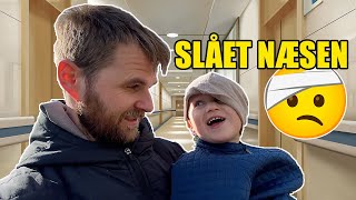 MIN SØN HAR SLÅET NÆSEN 🤕👃 [upl. by Islean]