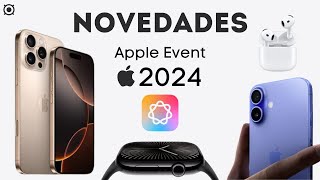 POCA INOVACIÓN  Resumen Apple Event 2024 [upl. by Zednanref192]