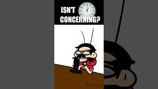 Isnt CLOCKS concerning Animation Meme animation cartoon shorts animationmeme [upl. by Ennirroc]