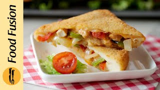 Cheesy Fajita Box Patties Recipe by Food Fusion [upl. by Ruben667]