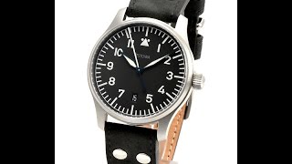 Stowa Flieger Klassik 40 Logo mit Datum FM10561 [upl. by Emalee]