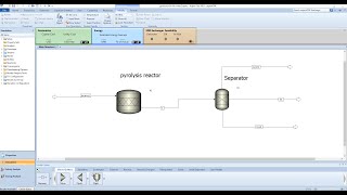 Pyrolysis of biomass cotton stalks using Aspen Plus [upl. by Tirzah]