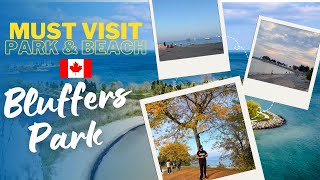 Must visit Park amp Beach 🤩 Bluffers Park Scarborough  Kiran Nation vlog [upl. by Hathaway]