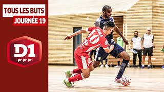 D1 Futsal Journée 19 Tous les buts [upl. by Tay]