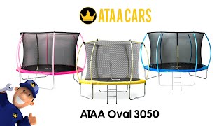 🛠️ Trampoline ATAA Oval 3050  ATAA Cars [upl. by Sher]