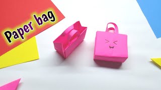 how to make a paper bag  origami bag [upl. by Margaret564]