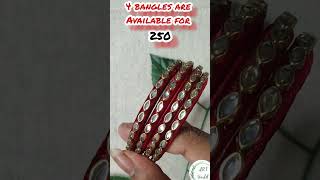 ARTWORLDDIV threadbangles silkthreadkundanbangles youtube shorts [upl. by Aihtnic409]