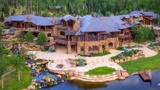 This 21000000 Luxury Colorado Ranch Offers the Very Finest in Natural Setting [upl. by Akkina]