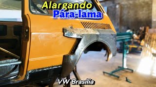 Construindo VW BRASILIA de DRIFT com bodykit [upl. by Moyna834]