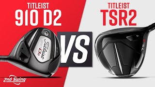 Titleist TSR2 vs Titleist 910 D2  Titleist Driver Comparison [upl. by Laith]