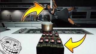 UNE FEMME DE MENAGE EXPLOSE DES BOMBES NUCLEAIRES DANS LES APPARTS DES JOUEURS  GTA5 TROLL MOD [upl. by Notfol]