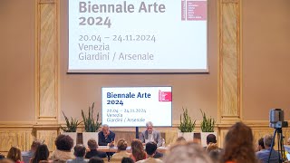 Biennale Arte 2024  Presentazione nella lingua dei segni italiana LIS [upl. by Haydon]