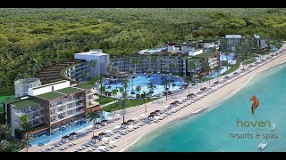 Haven Riviera Cancun walk through tour with commentary [upl. by Annalla410]