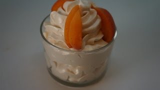 Mousse aux abricots recette facile et rapide [upl. by Ueihtam270]