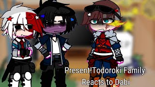 PresentTodoroki Family Reacts to Dabi  Gacha Club  ft Todoroki Family  MHA [upl. by Anned810]