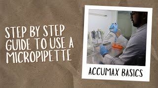 A Step by Step Guide To Use a Micropipette [upl. by Otsedom]