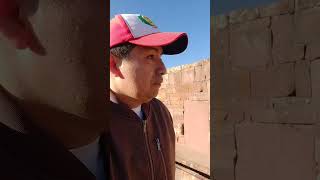 Sitio Arqueológico de Tiwanaku Bolivia 🇧🇴 Templete Semisubterráneo Templo de Kalasasaya [upl. by Piks]