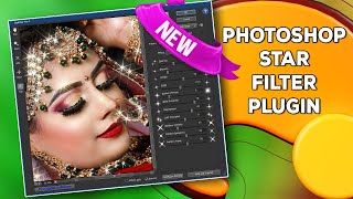 Adobe Photoshop Star Filters plugins  How to make Jewellery Shining  Photoshop New Plugin [upl. by Rance]